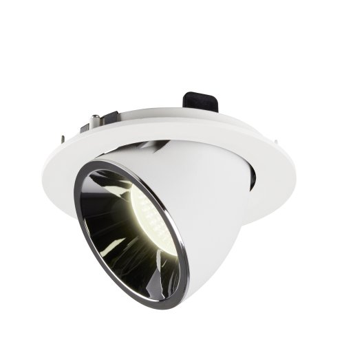 SLV NUMINOS&reg; GIMBLE L, plafondinbouwarmatuur wit/chroom 4000K 40&deg; - Slv 1006025 5 rgb - 20025344
