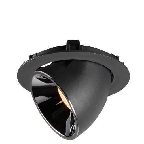 SLV NUMINOS&reg; GIMBLE XL, plafondinbouwarmatuur zwart/chroom 2700K 40&deg; - Slv 1006034 5 rgb - 20025353