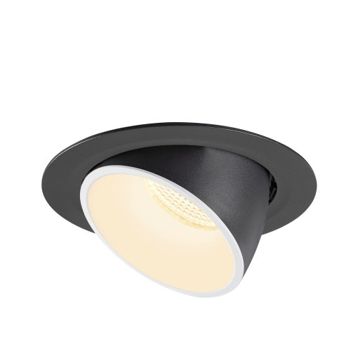 SLV NUMINOS&reg; GIMBLE XL, plafondinbouwarmatuur zwart/wit 3000K 20&deg; - Slv 1006048 3 rgb - 20025367