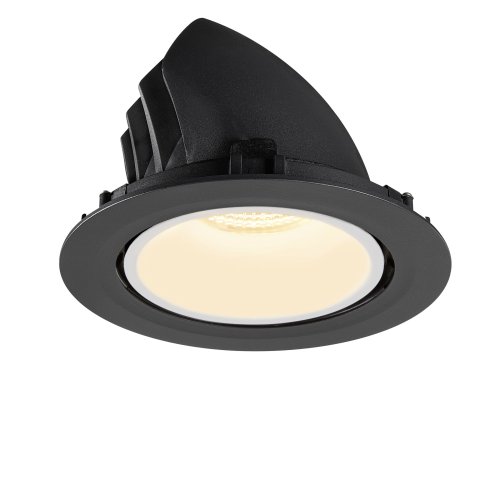 SLV NUMINOS&reg; GIMBLE XL, plafondinbouwarmatuur zwart/wit 3000K 20&deg; - Slv 1006048 7 rgb - 20025367