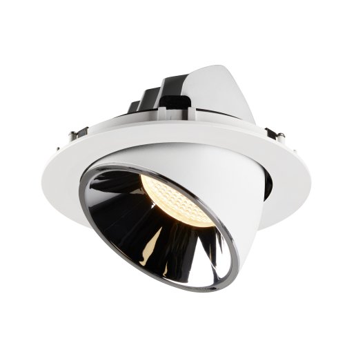 SLV NUMINOS&reg; GIMBLE XL, plafondinbouwarmatuur wit/chroom 3000K 40&deg; - Slv 1006061 6 rgb - 20025380