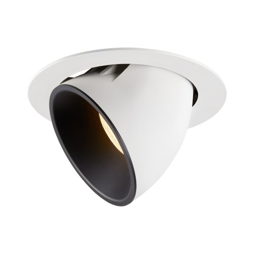 SLV NUMINOS&reg; GIMBLE XL, plafondinbouwarmatuur wit/zwart 3000K 55&deg; - Slv 1006062 1 h rgb - 20025381