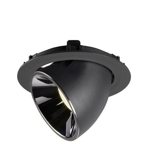 SLV NUMINOS&reg; GIMBLE XL, plafondinbouwarmatuur zwart/chroom 4000K 40&deg; - Slv 1006070 5 rgb - 20025389
