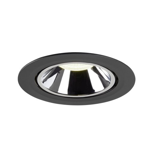 SLV NUMINOS&reg; GIMBLE XL, plafondinbouwarmatuur zwart/chroom 4000K 55&deg; - Slv 1006073 4 rgb - 20025392