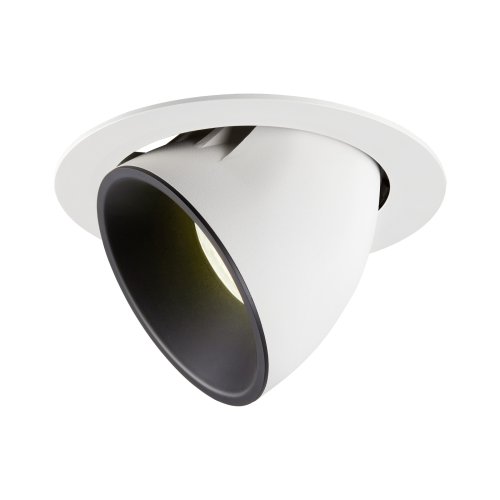 SLV NUMINOS&reg; GIMBLE XL, plafondinbouwarmatuur wit/zwart 4000K 55&deg; - Slv 1006080 1 h rgb - 20025399