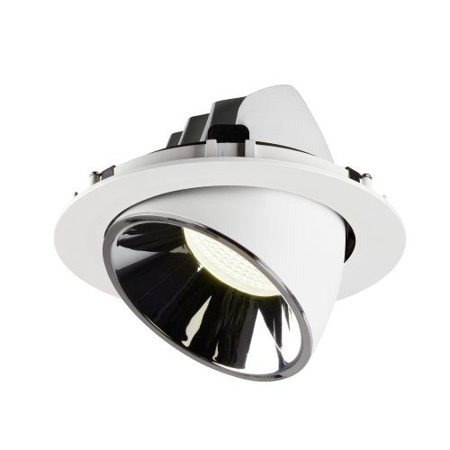 SLV NUMINOS&reg; GIMBLE XL, plafondinbouwarmatuur wit/chroom 4000K 55&deg; - Slv 1006082 6 rgb - 20025401