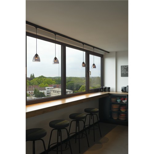 SLV PARA CONE GL GU10, pendelarmatuur zwart/transparant - Slv 1006159 a1 rgb - 20025471