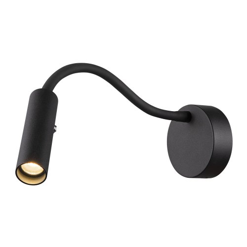 SLV KARPO GOOSE, wandopbouwlamp zwart 5,8W 3000K 40&deg; - Slv 1006162 1 h rgb - 20025474