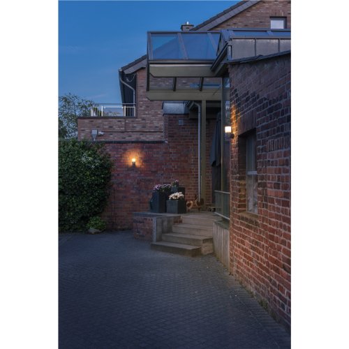 SLV GRAFIT E27 rond sensor, wandopbouwarmatuur antraciet - Slv 1006179 a1 h rgb - 20025486
