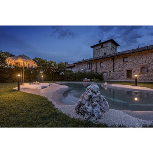 SLV outdoor staanlamp e27 90cm ip44 grafit 90 - Slv 1006184 a1 h rgb - 11008258