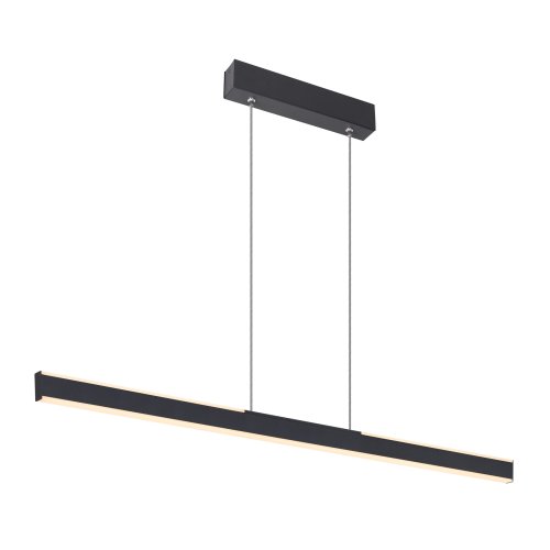 SLV ONE LINEAR 100 FASE up/down, pendelarmatuur zwart 24W 2700/3000K - Slv 1006185 1 h rgb - 20025492