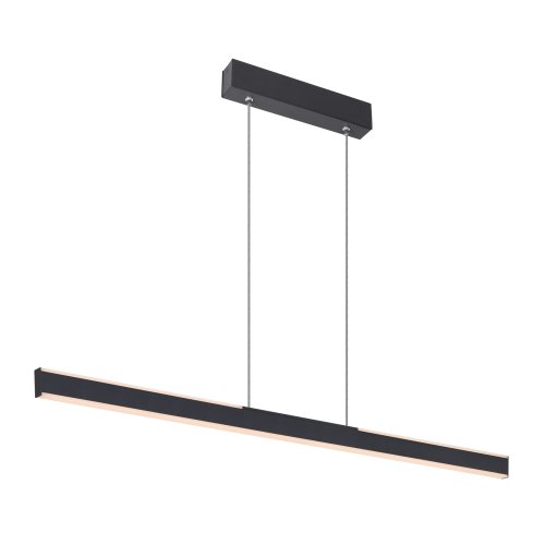SLV ONE LINEAR 100 FASE up/down, pendelarmatuur zwart 24W 2700/3000K - Slv 1006185 2 rgb - 20025492