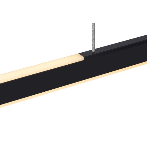 SLV ONE LINEAR 100 FASE up/down, pendelarmatuur zwart 24W 2700/3000K - Slv 1006185 d1 rgb - 20025492
