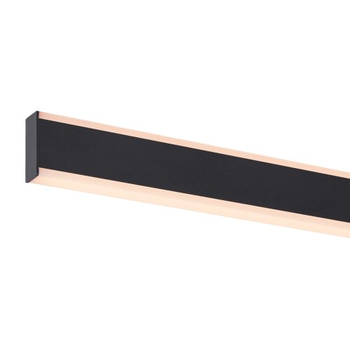 SLV ONE LINEAR 100 FASE up/down, pendelarmatuur zwart 24W 2700/3000K - Slv 1006185 d4 rgb - 20025492