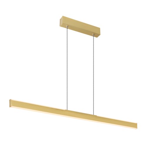 SLV ONE LINEAR 100 FASE up/down, pendelarmatuur messing 24W 2700/3000K - Slv 1006187 1 h rgb - 20025494