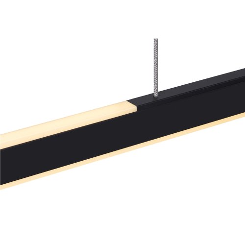 SLV ONE LINEAR 140 FASE up/down, pendelarmatuur zwart 35W 2700/3000K - Slv 1006188 d1 rgb - 20025495