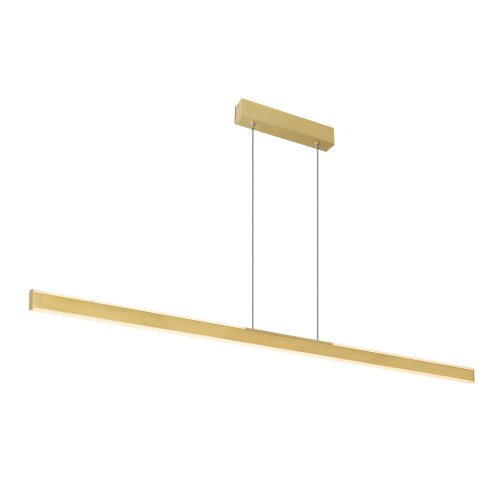 SLV ONE LINEAR 140 FASE up/down, pendelarmatuur messing 35W 2700/3000K - Slv 1006190 1 h rgb - 20025497