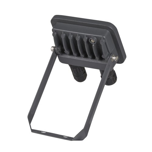 SLV FLOODI S, wand- en plafondopbouwarmatuur antraciet / transparant 9,3W  - Slv 1006191 2 rgb - 20025498