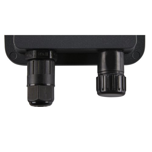 SLV FLOODI S, wand- en plafondopbouwarmatuur antraciet / transparant 9,3W  - Slv 1006191 d2 rgb - 20025498