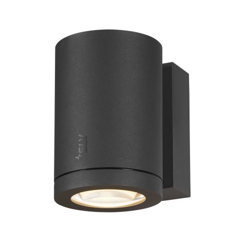 SLV ENOLA OCULUS WL, single wandopbouwarmatuur antraciet 11W 1000/1100lm 3 - Slv 1006328 1 h rgb - 20025520