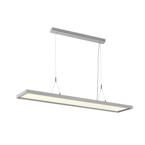 SLV WORKLIGHT PD, pendelarmatuur zilver 57W 5000lm 4000K CRI80 80&deg; DALI - Slv 1006345 1 h rgb - 20025525