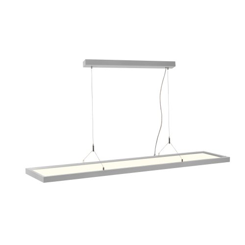 SLV WORKLIGHT PD, pendelarmatuur zilver 57W 5000lm 4000K CRI80 80&deg; DALI - Slv 1006345 2 rgb - 20025525