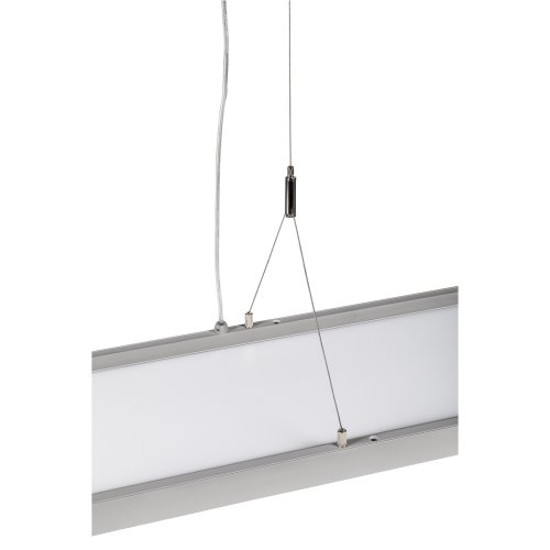 SLV WORKLIGHT PD, pendelarmatuur zilver 57W 5000lm 4000K CRI80 80&deg; DALI - Slv 1006345 d2 rgb - 20025525
