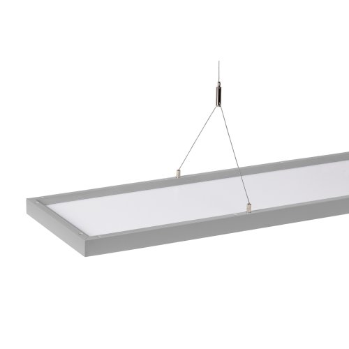 SLV WORKLIGHT PD, pendelarmatuur zilver 57W 5000lm 4000K CRI80 80&deg; DALI - Slv 1006345 d3 rgb - 20025525