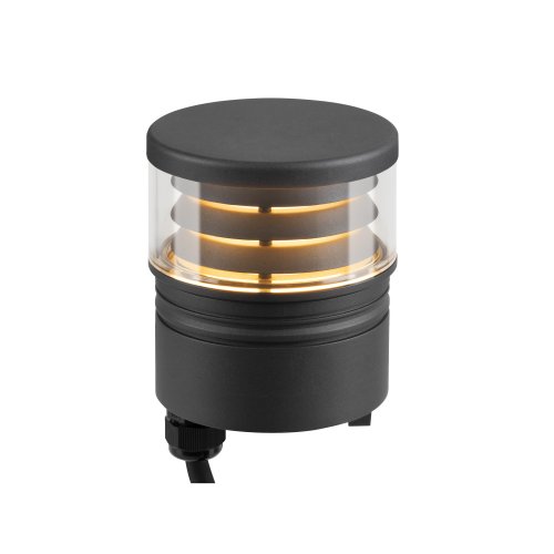 SLV M-POL S Polehead, Louver lampkop, antraciet, 11W, 145/155lm, 2700/3000 - Slv 1006385 1 h rgb - 20025543