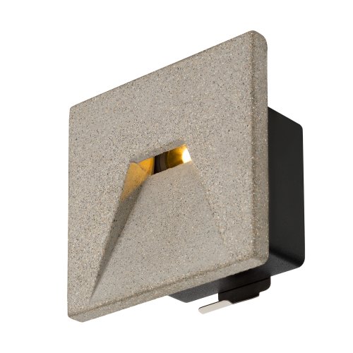 SLV CONCRETO EL, wandinbouwarmatuur grijs, 3.2W, 45lm, 3000K - Slv 1006406 1 h rgb - 20025563