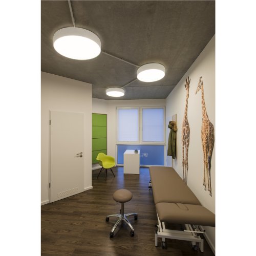 SLV MEDO&reg; PRO 460, wand- en plafondopbouwarmatuur, rond, 3000/4000K, 37W,  - Slv 1006418 a1 h rgb - 20025573