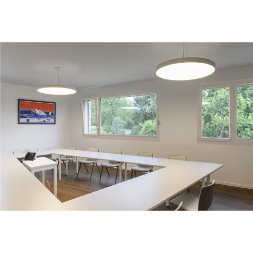 SLV MEDO&reg; PRO 90, plafondopbouwarmatuur, rond, 3000/4000K, 75W, DALI, touc - Slv 1006421 a1 h rgb - 20025575