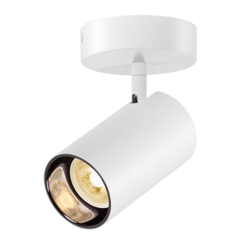 SLV ASTO TUBE, plafondopbouwarmatuur, cilindrisch, GU10, 1x max. 10W, wit - Slv 1006424 1007190 1 rgb - 20025577
