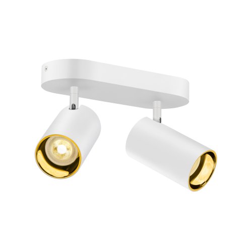 SLV ASTO TUBE, plafondopbouwarmatuur, cilindrisch, GU10, 2x max. 10W, wit - Slv 1006426 1006450 1 rgb - 20025579