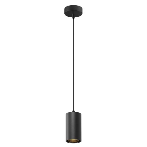 SLV ASTO TUBE, pendelarmatuur, GU10, pendellengte, 250 cm, 1x max. 10W, zw - Slv 1006431 1 h rgb - 20025584