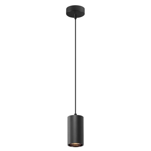 SLV ASTO TUBE, pendelarmatuur, GU10, pendellengte, 250 cm, 1x max. 10W, zw - Slv 1006431 1007190 1 rgb - 20025584