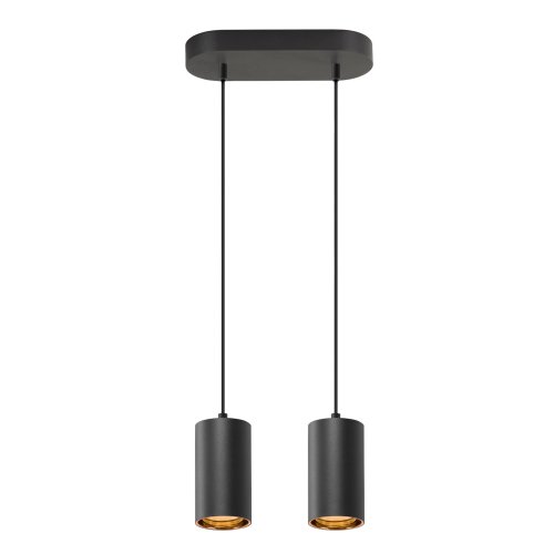 SLV ASTO TUBE, pendelarmatuur, GU10, pendellengte, 250 cm, 2x max. 10W, zw - Slv 1006433 1006451 1 rgb - 20025586
