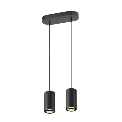 SLV ASTO TUBE, pendelarmatuur, GU10, pendellengte, 250 cm, 2x max. 10W, zw - Slv 1006433 2 rgb - 20025586