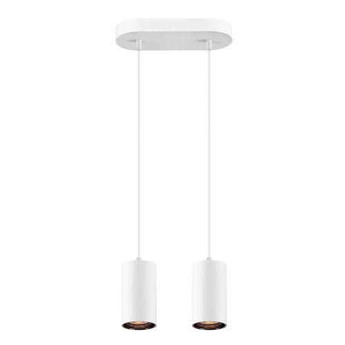SLV ASTO TUBE, pendelarmatuur, GU10, pendellengte, 250 cm, 2x max. 10W, wi - Slv 1006434 1007190 1 rgb - 20025587