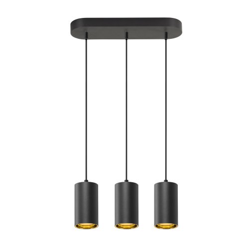 SLV ASTO TUBE, pendelarmatuur, GU10, pendellengte, 250 cm, 3x max. 10W, zw - Slv 1006435 1006450 1 rgb - 20025588