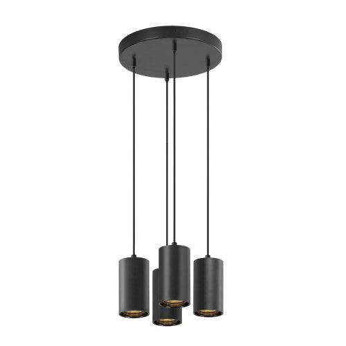 SLV ASTO TUBE, pendelarmatuur, GU10, pendellengte, 250 cm, 4x max. 10W, zw - Slv 1006437 1 h rgb - 20025590
