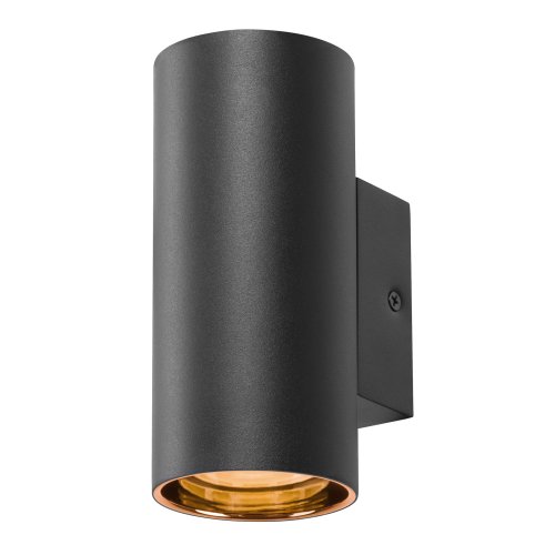 SLV ASTO TUBE, wandopbouwarmatuur, cilindrisch, GU10, 1x max. 10W, zwart - Slv 1006441 1006451 1 rgb - 20025594