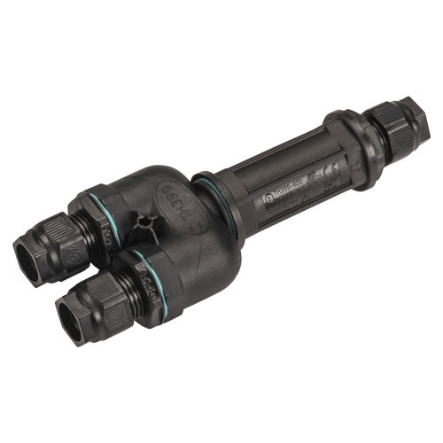 SLV Y-Verbindingsbox, 5-polig, IP68, zwart, DALI - Slv 1006453 1 h rgb - 20025604