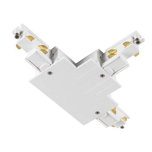 SLV T-verbinder, voor S-TRACK 3-fase-inbouwrail, aarde binnen links, met v - Slv 1006528 1 h rgb - 20025630