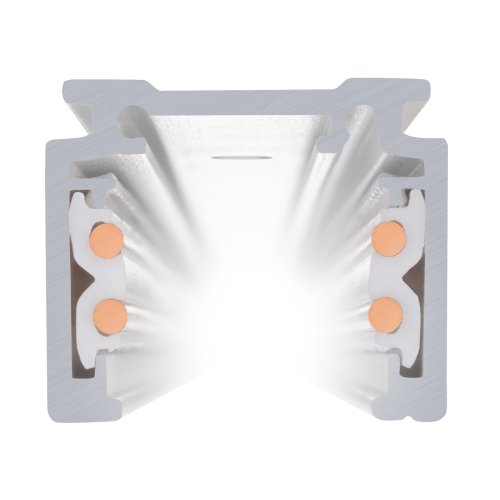 SLV 2 m opbouwrail, 48V TRACK, wit DALI - Slv 1006544 3 rgb - 20025646