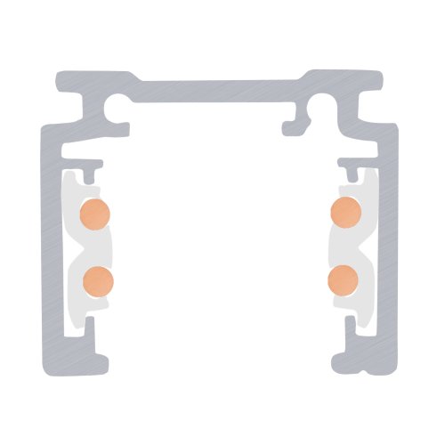 SLV 2 m opbouwrail, 48V TRACK, wit DALI - Slv 1006544 4 rgb - 20025646