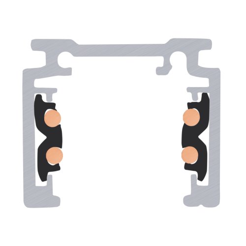 SLV 4 m opbouwrail, 48V TRACK, zwart, DALI - Slv 1006547 4 rgb - 20025649