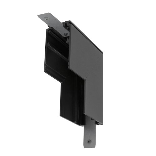SLV L-verbinder mechanisch, 48V TRACK, voor opbouwrail diep, stereo, zwart - Slv 1006585 1 h rgb - 20025687