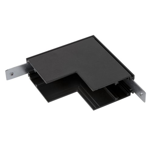 SLV L-verbinder mechanisch, 48V TRACK, voor opbouwrail diep, stereo, zwart - Slv 1006585 2 rgb - 20025687