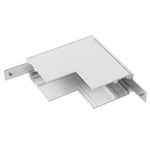 SLV L-verbinder mechanisch, 48V TRACK, voor opbouwrail diep, stereo, wit - Slv 1006586 2 rgb - 20025688